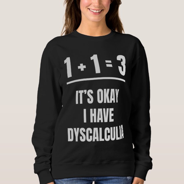 Dyscalculia Awareness Empowerment SPED Teacher T Shirt (Framsida)