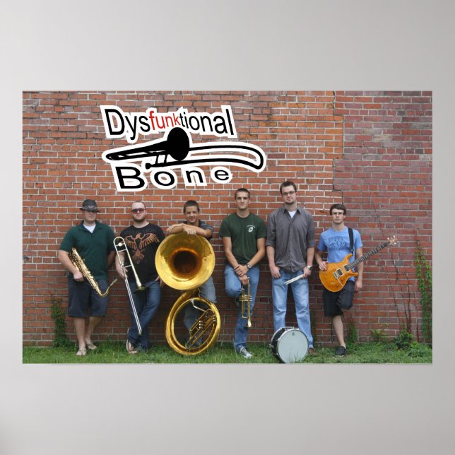 Dysfunktional Bone Poster (Framsidan)