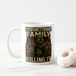 Dysfunktionell Familj som Mördar Kaffemugg