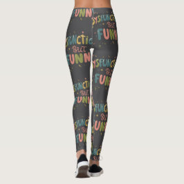 Dysfunktionell men rolig leggings