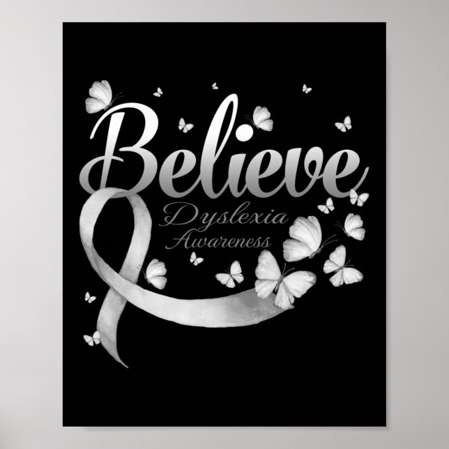 Dyslexia Awareness Butterfly Poster (Framsidan)