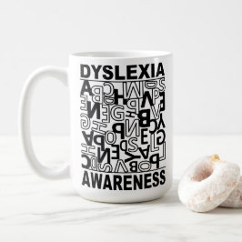 Dyslexia Awareness Dyslexia Teacher Studenter Kaffemugg