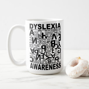 Dyslexia Awareness Dyslexia Teacher Studenter Kaffemugg
