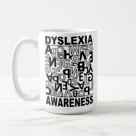 Dyslexia Awareness Dyslexia Teacher Studenter Kaffemugg
