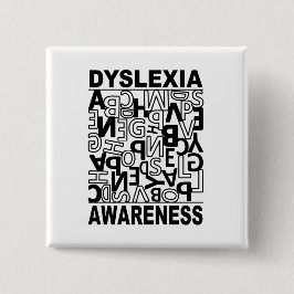 Dyslexia Awareness Dyslexia Teacher Studenter Knapp