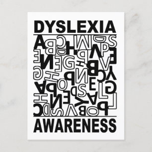 Dyslexia Awareness Dyslexia Teacher Studenter Vykort