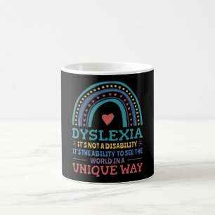 Dyslexia Awareness Dyslexic Kaffemugg