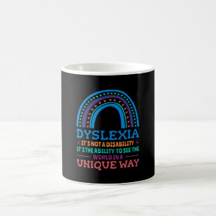 Dyslexia Awareness Dyslexic Kaffemugg