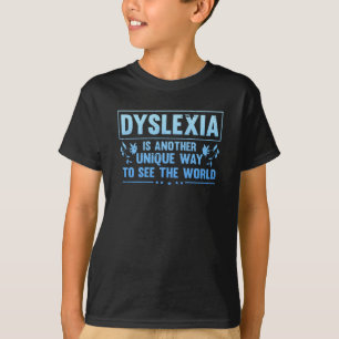 Dyslexia Awareness Månad, oktober T Shirt