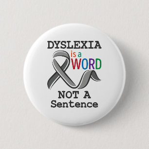 Dyslexia Awareness Reading Ord Not a sentence Knapp