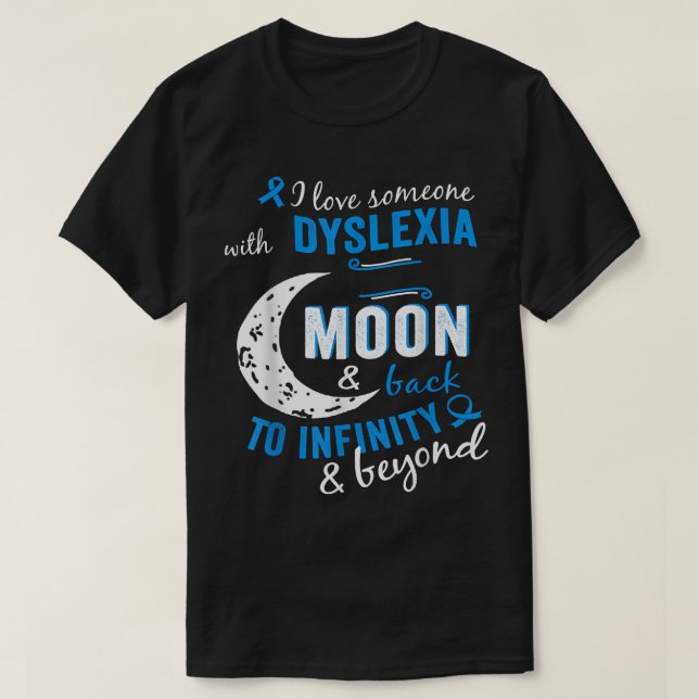 Dyslexia Awareness Shirt T (Design framsida)