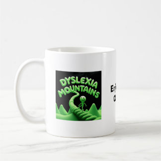 Dyslexia-bergen - Njut av klättret Kaffemugg