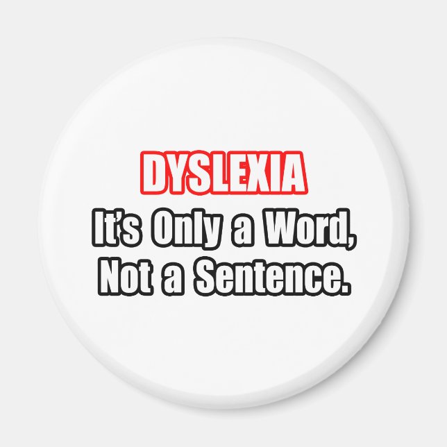 Dyslexia.. ingen mening magnet (Framsidan)