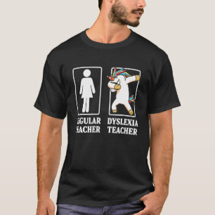 Dyslexia Lärarbehandling Dyslexic terapi 2 T Shirt