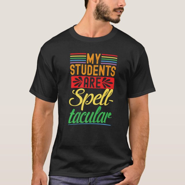 Dyslexia Lärarmedvetande Dyslexic Reading Therap T Shirt (Framsida)
