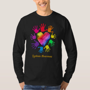 Dyslexia Medvetenhet Händer Dyslexia T Shirt