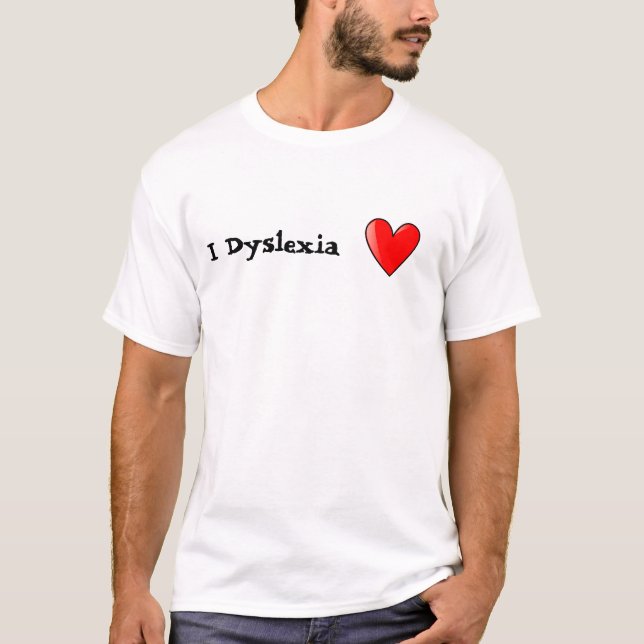 Dyslexia Tee (Framsida)