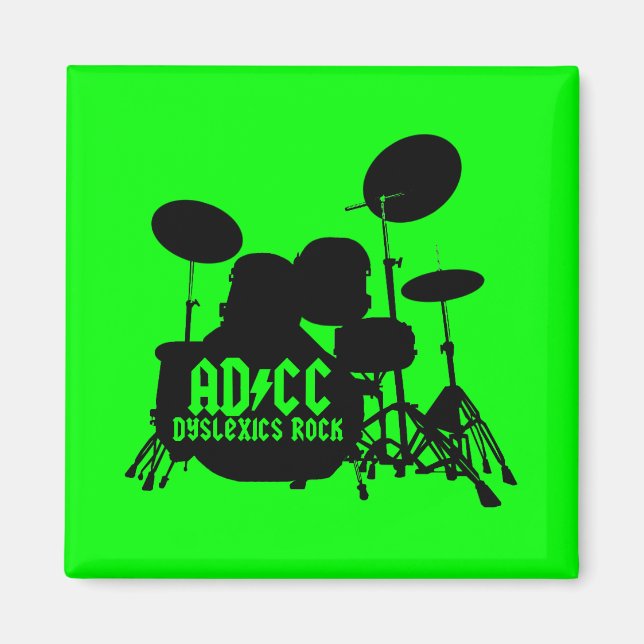 Dyslexic humor magnet (Framsidan)