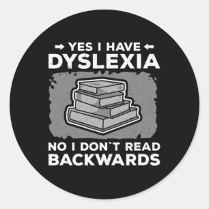 Dyslexic-läsning av inlärningsfunktionalitet runt klistermärke
