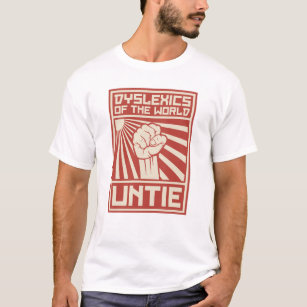 Dyslexics av världen UNTIE T-shirt