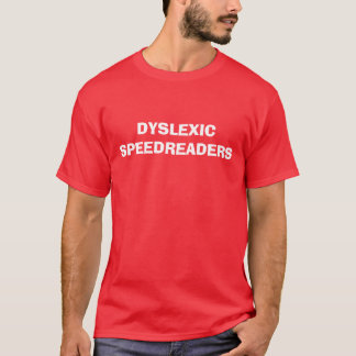 DYSLEXICSPEEDREADERS TRÖJA