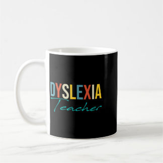 Dyslexilärare terapeut - dysleximedvetenhet kaffemugg