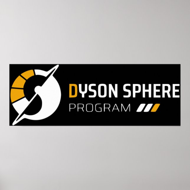 Dyson Sphere Program Poster (Framsidan)