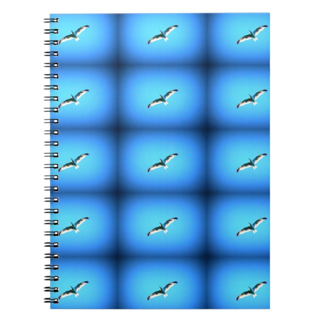 dyster bärbar dator anteckningsbok med spiral (Framsidan)