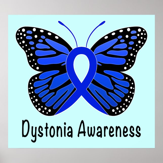 Dystonia Awareness Ribbon of Hope Poster (Framsidan)
