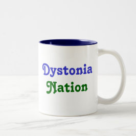 Dystonin Nation Mu3 Två-Tonad Mugg