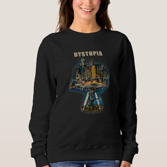 Dystopia  Futuristic T Shirt (Framsida)