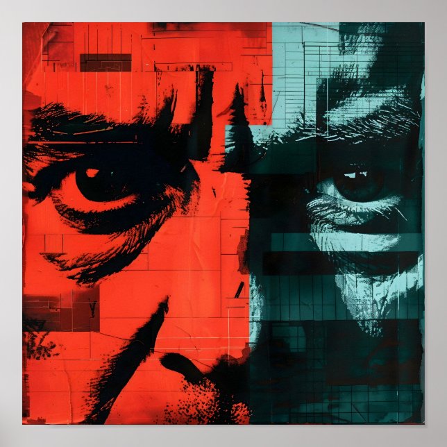 Dystopian Watcher Poster (Framsidan)