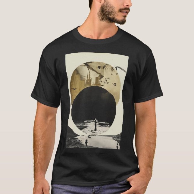 Dystopisk realism: Förbräcka Toshiko O:s nigma T Shirt (Framsida)