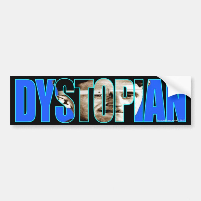 Dystopisk sprumper-försegling bildekal (Framsidan)