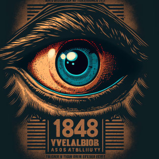 Dystopisk storebror ser dig poster