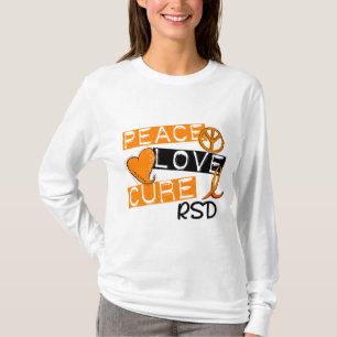 Dystrophy för Reflex för fredkärlekbot RSD för Tee Shirt