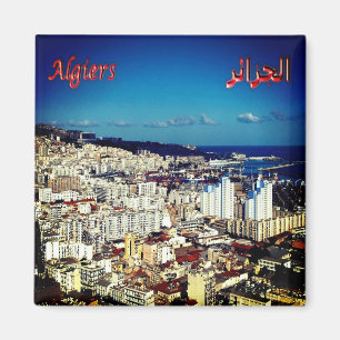 DZ - Algeriet - Algeri - Panorama Magnet