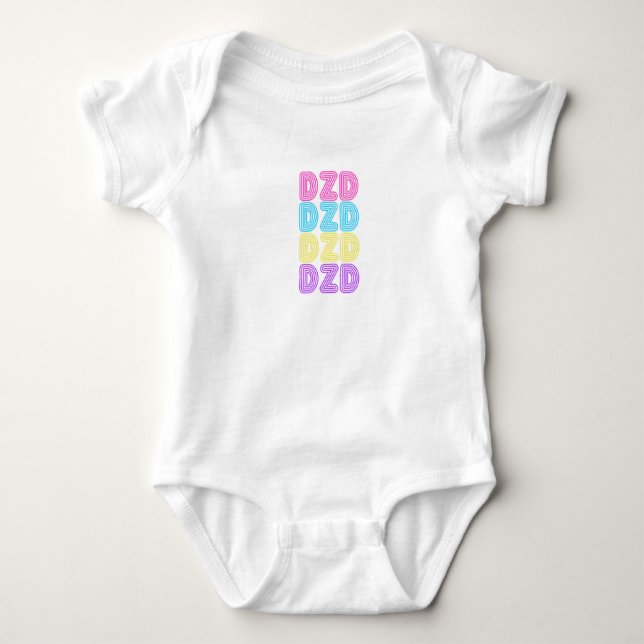 DZD Baby Jumper - Klassisk 80:s Retro T Shirt (Framsida)