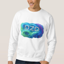 DZD Logotyp Swirling Färg Lång Ärmad Tröja