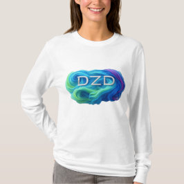 DZD Logotyp Swirling Färg T Shirt