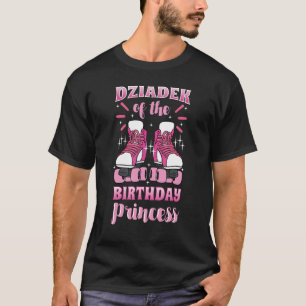 Dziadek of the Birthday Princess Roller Skates ska T Shirt