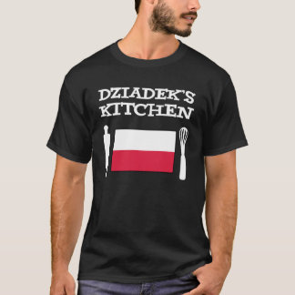 Dziadek s Kitchen polska Grandpa T Shirt