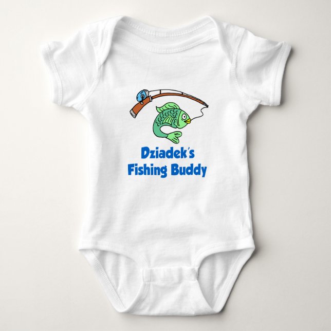 Dziadeks fiskebuddy tröja (Framsida)