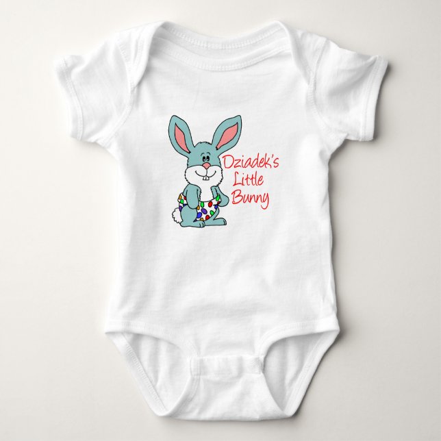Dziadeks lilla bunny t-shirt (Framsida)