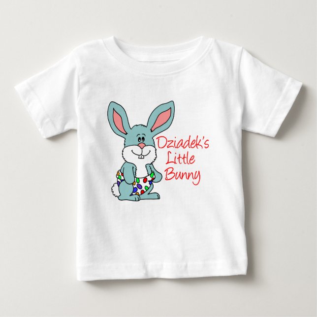 Dziadeks lilla bunny t-shirt (Framsida)