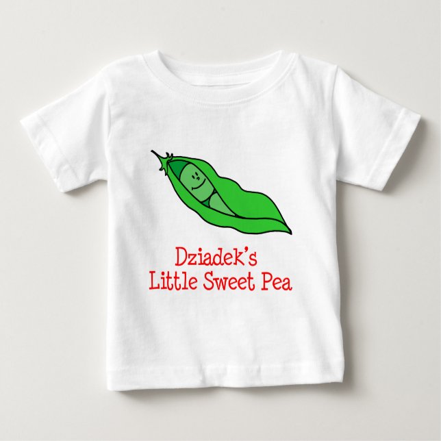 Dziadeks lilla söta Pea Tee Shirt (Framsida)