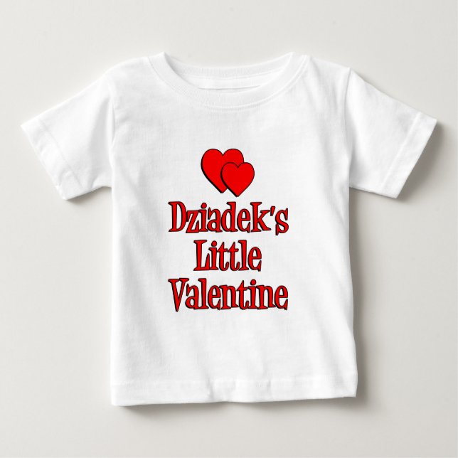 Dziadeks lilla Valentine Tee Shirt (Framsida)