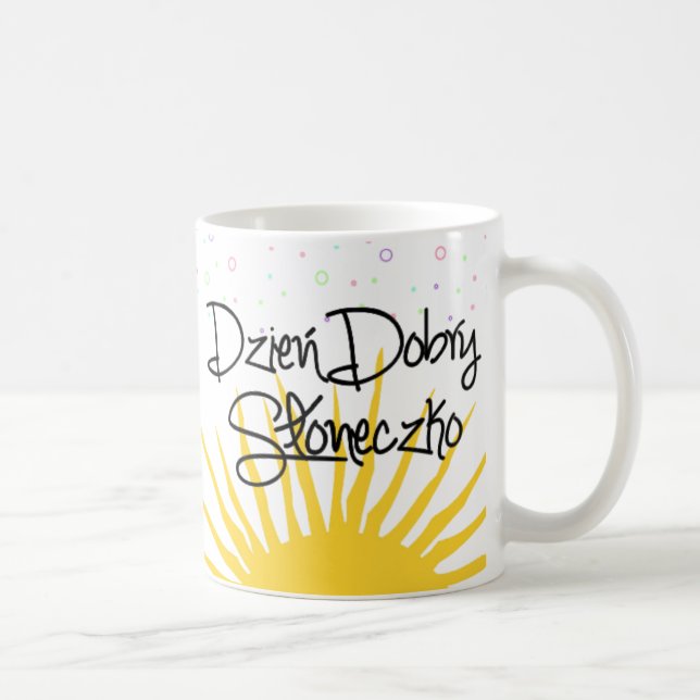 Dzień Dobry Słoneczko Kaffemugg (Höger)