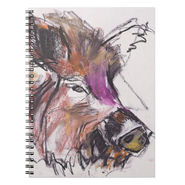 Dzik Anteckningsbok Med Spiral (Framsidan)