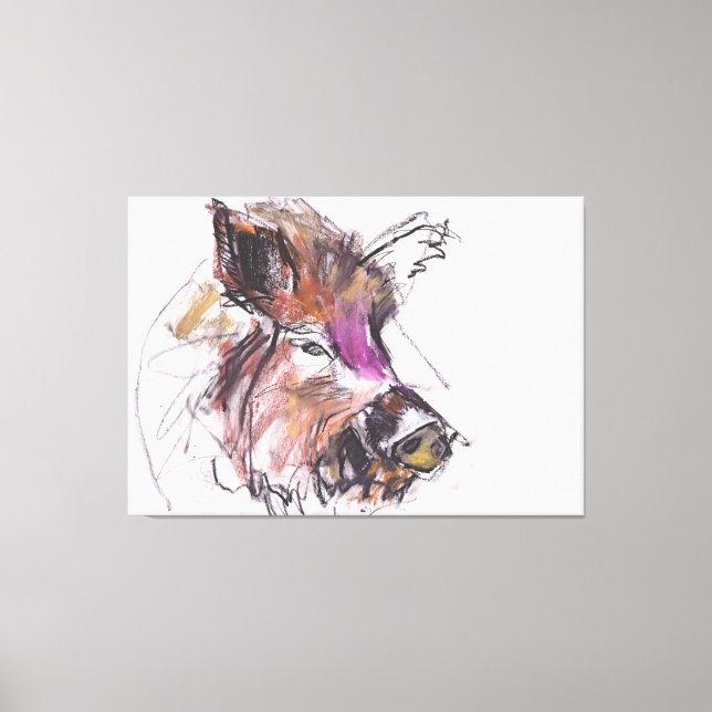 Dzik Canvastryck (Framsida)